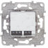 NU550318 - UNICA NEW термостат теплого пола, 10А, выносной термодатчик, белый