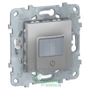 NU552630 - Unica new датчик движения wiser с выключателем, 10а, алюминий