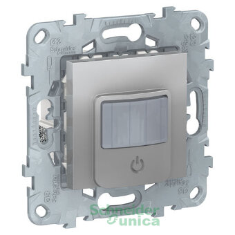 NU552530 - UNICA NEW датчик движения с выключателем, 10А, алюминий