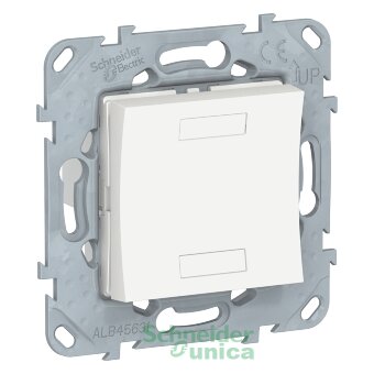 NU553018 - UNICA NEW KNX 2-кнопочный выключатель, БЕЛЫЙ